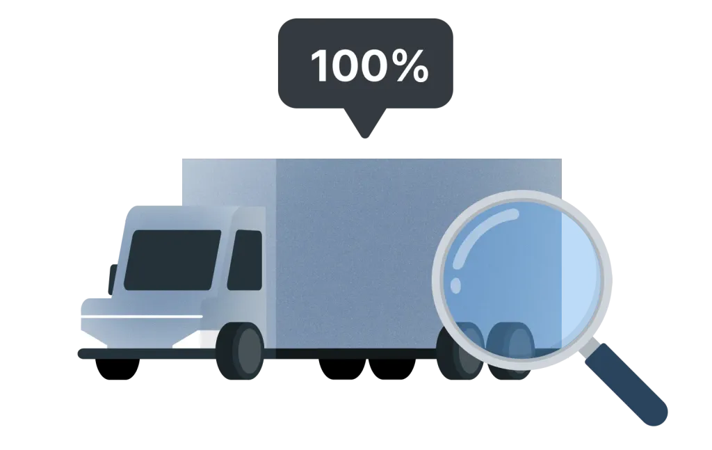 100% 책임 배차