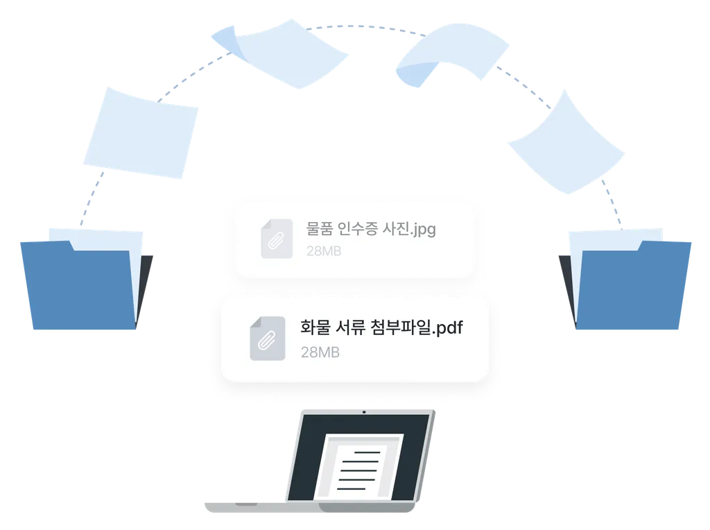 자동 팩스 전송 이미지
